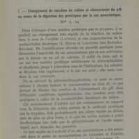 0033 - Page 31 - Recherches sur la digestion et l'absorption. I. - Changement de réaction du milieu et abaissement du pH au cours de la digestion des protéiques par le suc pancréatique