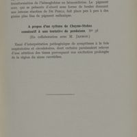 0045 - Page 39 - A propos d'un rythme de Cheyne-Stokes consécutif à une tentative de pendaison