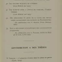 0015 - Page 11 - Contribution à des Thèses