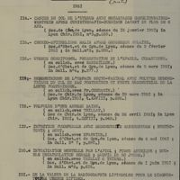 0013 - Page sans numérotation - Travaux chirurgicaux. Suite (dactylographié)