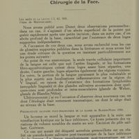 0038 - Page 28 - Chapitre III. Chirurgie de la face