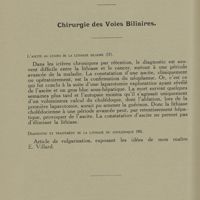 0050 - Page 40 - Chapitre VIII. Chirurgie des voies biliaires