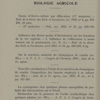 0014 - Page 12 - Recherches originales. Notes et Mémoires. Biologie agricole