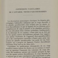 0113 - Page 119 - Connexions vasculaires de l'appareil thyro-parathyroïdien