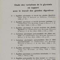 0026 - Page 24 - II. Etude des variations de la glycémie en rapport avec le travail des glandes digestives