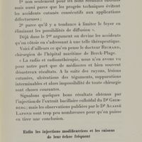 0025 - Page 5 - Enfin les injections modificatrices et les raisons de leur échec fréquent