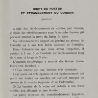 0025 - Page 23 - Mort du fœtus et étranglement du cordon