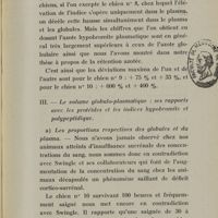 0051 - Page 49 - III. - Le volume globulo-plasmatique: ses rapports avec les protéides et les indices hypobromite et polypeptidique