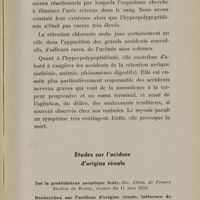 0067 - Page 65 - Etudes sur l'acidose d'origine rénale