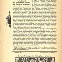 0010 - Page 8 - Revue thérapeutique. Le traitement des tuberculoses externes par l’antigène méthylique