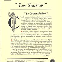0024 - Page sans numérotation - “Le Cochon Patient”