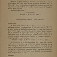 0158 - Page 316 - Société des sciences médicales. Séance du 1er février 1924 / Séance du 8 février 1924. Présidence de M. Orhan Tahsin