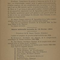 0161 - Page 319 - Société des sciences médicales. Séance du 8 février 1924 / Séance solennelle annuelle du 15 février 1924. Présidence de M. Orhan Tahsin
