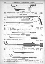 Séparateur des urines de Luys / Instrument, tenettes à ressort / Crochets, crochets à recouvrement,  [...]