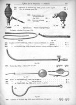 Aspirateur de Guyon [...] aspirateur de Duchastelet [...] / Sondes de Chevassu, de Marion [...] / So [...]