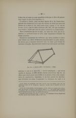 Fig. 36. Ancien cadre "La Gauloise" (1896) - La bicyclette. Sa construction et sa forme