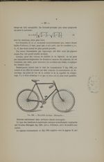 Fig. 129. Bicyclette Acatène "Métropole" - La bicyclette. Sa construction et sa forme