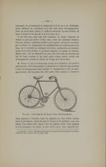 Fig. 147. Bicyclette de M. Bouny à deux développements - La bicyclette. Sa construction et sa forme