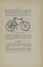 Fig. 182. Tricycle "Acatène Métropole" - La bicyclette. Sa construction et sa forme