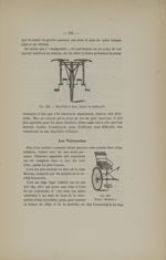 Fig. 186. Bicyclette à deux places ou ambocycle / Fig. 187. Siège "Bertoux" - La bicyclette. Sa cons [...]