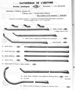 Sondes plastiques "Résinil". 76- Sondes à béquille "Résinil" à angles variés 25 à 45°. 77- Sonde oli [...]