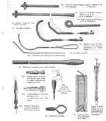365- Sonde du Dr Malécot, droite, 2 ailettes, n°24 au 46 Béniqué. n°48 au 70. 368- Sonde du Dr Maléc [...]