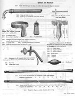 2540- Sonde de Eudel pour le colon avec ballon fixe rempli de 80 grs de mercure. 2562- Drain de Paul [...]