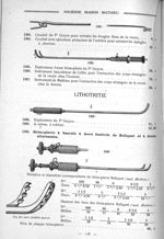 Crochet du Pr Guyon pour extraire les bougies fines de la vessie. Explorateur forme brise-pierre du  [...]