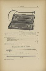 Fig. 639. - Bougies de Guyon / Fig. 640. - Boîte en noyer, enfermant 24 bougies de Guyon / Fig. 641. [...]