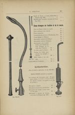 Fig. 672. - Sonde de Pezzer / Fig. 673. - Mandrin pour introduire la sonde de Pezzer / Fig. 674. - P [...]