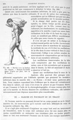 Fig. 180. Marche avec un fardeau sur l'épaule - Traité de physique biologique. Tome premier