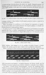 Fig. 202. Notation du galop à trois temps, nombre des pieds à l'appui à chaque instant/ Fig. 203. Ga [...]