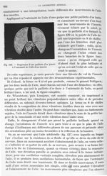 Fig. 239. Trajectoire d'une pailette d'or placée à l'extémité de l'aile d'un insecte - Traité de phy [...]