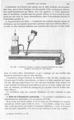 Fig. 326. Expérience destinée à montrer comment l'élasticité des artères modifie le mouvement du san [...]