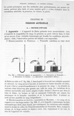 Fig. 328. Différentes espèces de manomètres - Traité de physique biologique. Tome premier