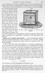 Fig. 408. Tension superficielle au contact de deux liquides - Traité de physique biologique. Tome pr [...]