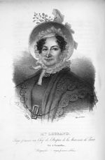 Mme Legrand. Sage-femme en chef de l'hospice de la Maternité de Paris - Biographie des sages-femmes  [...]