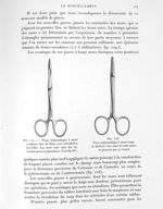 Fig. 117. Pince hémostatique à mors ovalaires, dite de Péan, avec articulation de Collin / Fig. 118. [...]