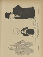 [Caricatures] : Pr. Pouchet, Pr. Gilbert, Pr. Fournier - L'Album du Rictus, journal humoristique men [...]