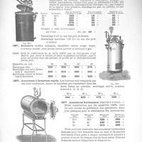 0015 - Page 17 - Autoclave à fermeture centrale. Autoclave modèle ordinaire. Autoclaves horizontaux.