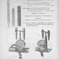 0024 - Page 26 - Catgut en tube dans solution antiseptique. Centrifugeur, modèle américain.