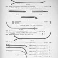 0097 - Page 99 - Sondes pour femmes, à double courant, en maillechort. Sondes pour hommes, en maillechort. Sondes pour hommes, à double courant, en maillechort...