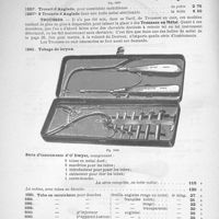 0112 - Page 114 - Trocart d'Anglade, pour anesthésie rachidienne. Tubage de larynx.