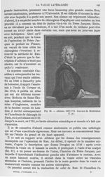 Fig. 85. Albinus, 1697-1770 -  Encyclopédie française d'urologie, publiée sous la direction de MM. A [...]