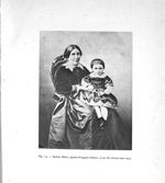 Fig. 114. Pauline Héluis, épouse d'Auguste Nélaton, et son fils Charles (vers 1855). - Mémorial de f [...]