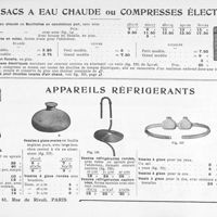 0039 - Page 38 - Sacs à eau chaude ou compresses électriques / Appareils réfrigerants