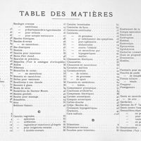 0052 - Page sans numérotation - Table des matières