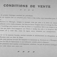 0054 - Page sans numérotation - Conditions de vente
