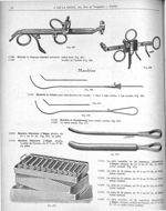 Fig. 467. Manche de galvano-cautère universel, métal doré/ Fig. 468. Le même, modèle de l'armée/ Fig [...]