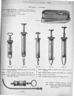 Fig. 762. Seringue stérilisable à instillations du Prof. Guyon/ Fig. 763. Seringue stérilisable/ Fig [...]